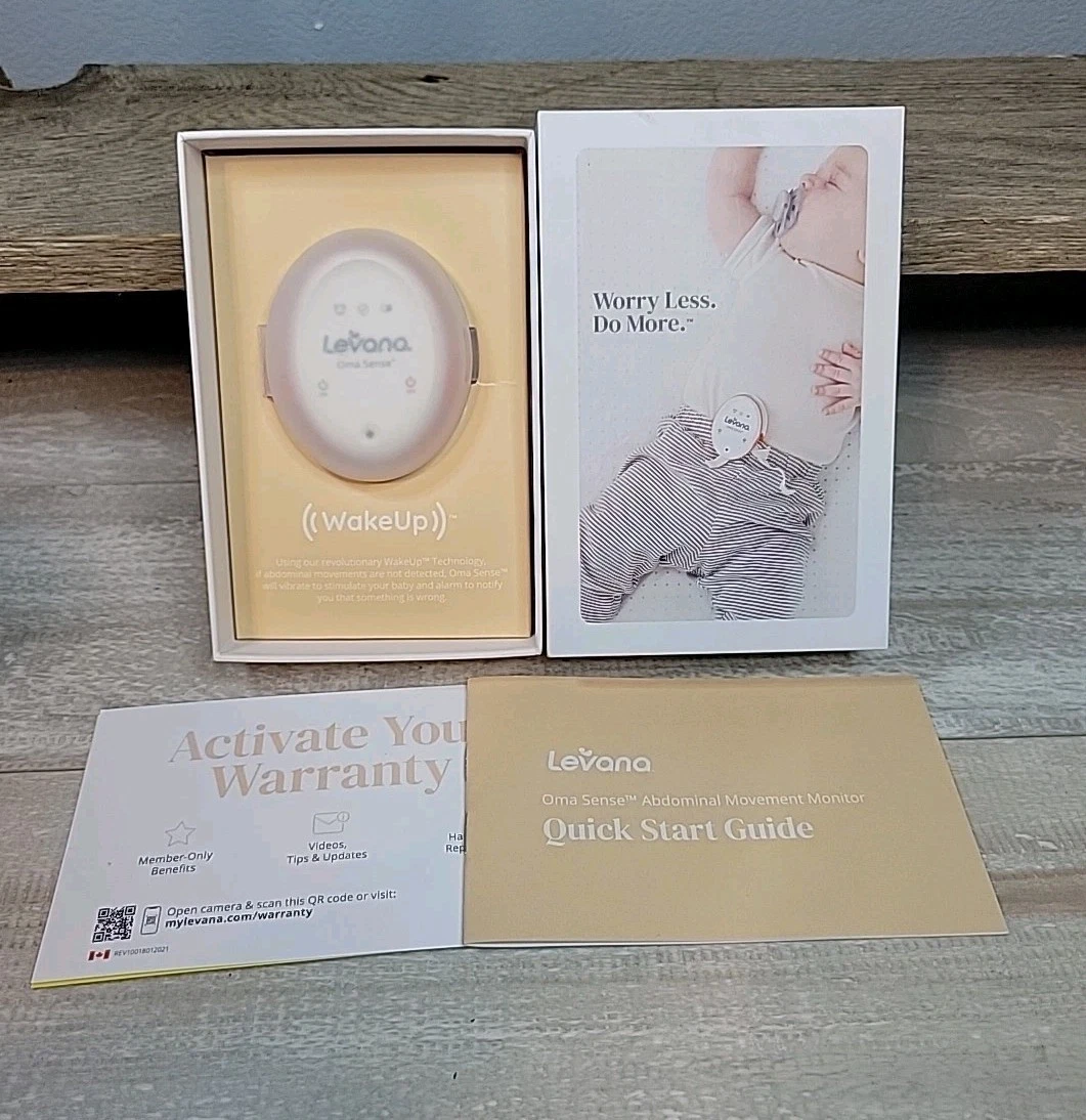 Levana Oma Sense Baby Infant Abdominal Movement Monitor