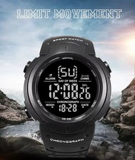 Orologio da Polso Multifunzione Sveglia Digitale Sportiva Marca W-606 Orologio Impermeabile