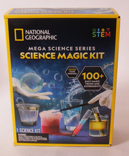 NATIONAL GEOGRAPHIC Mega Science Magic Kit, Chemistry Set and STEM Project