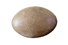 Specked Brown Emu Egg - Clean & Empty  - 14cm x 9cm x 9cm