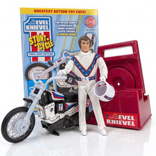 The Original 1970's Evel Knievel Stunt Cycle Upgraded And Advanced NEW