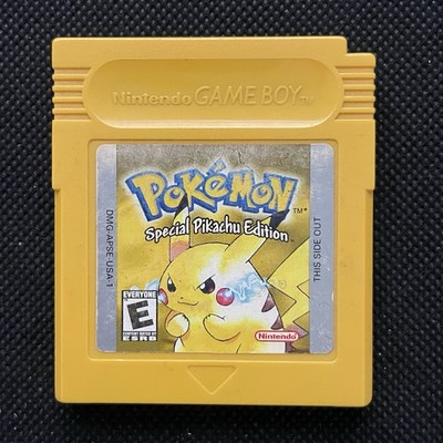 Pokemon Yellow Version Special Pikachu Edition for Nintendo
