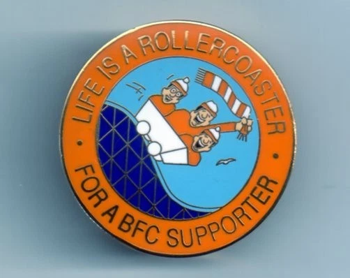 8 Pins Blackpool FC – Occasion Collection, état Nickel