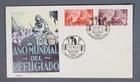 MayfairStamps Spain FDC 1961 Year of the Refugee Dual First Day Cover aaw_50123