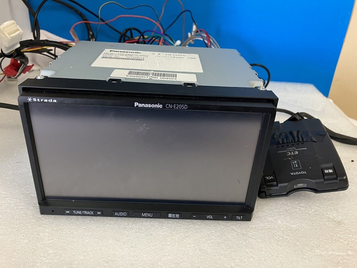Panasonic CN-E205D In-Car Navigation Strada E-Series W/ TOYOTA ETC
