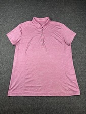 Ariat Tek Polo Shirt Mens Size XL Red Work Wear Stretch Heat Series Wicking