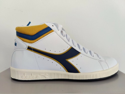 SCARPE DIADORA UOMO GAME P HIGH ALTE FLEECE 101.177705 01 C1494 PELLE NUOVE  | eBay