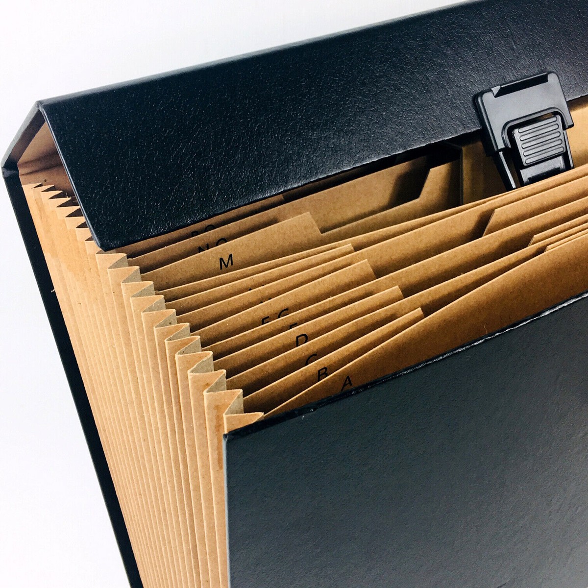 19-Pocket Expanding A4 Box File Organiser – Foolscap Paper Document Folder Case