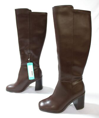 DV By Dolce Vita Women's Frampton Tall Boots JL3 Brown Size US:7 UK:4.5