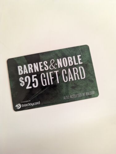 $25 Barnes & Noble Giftcard - Foto 1 di 1