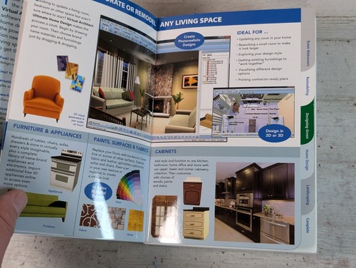 Virtual Architect Ultimate Home Design Software Home Landscape Decks Win 10 NEW - Afbeelding 4 van 14