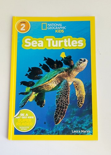 Level 2 Readers National Geographic Kids: Sharks & Sea Turtles 2 Book Lot - Picture 2 of 7