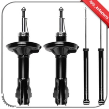 Full Set of 4 Front Rear Shocks Bare Struts For 1990-1999 Volkswagen Golf Cabrio