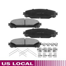 4x Front Ceramic Brake Pads Kit For Toyota Highlander Sienna Avalon Camry 08-21