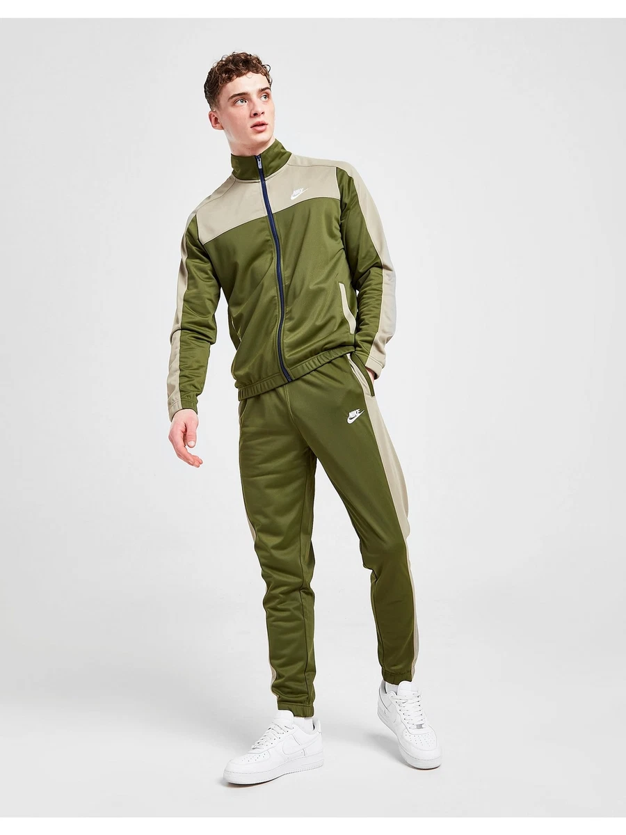 Mens nike hotsell tracksuit khaki