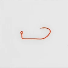 100 - Eagle Claw 500R Red Pro V Lil Nasty Sickle Style Jig Hooks for Molds