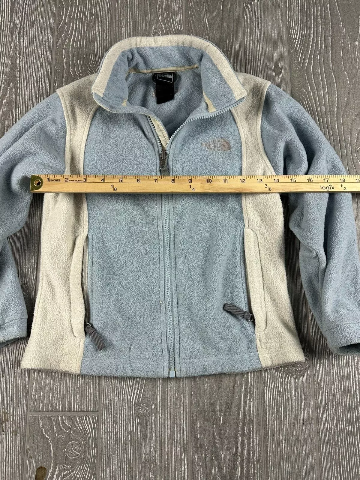 north-face fleece full zip jacket