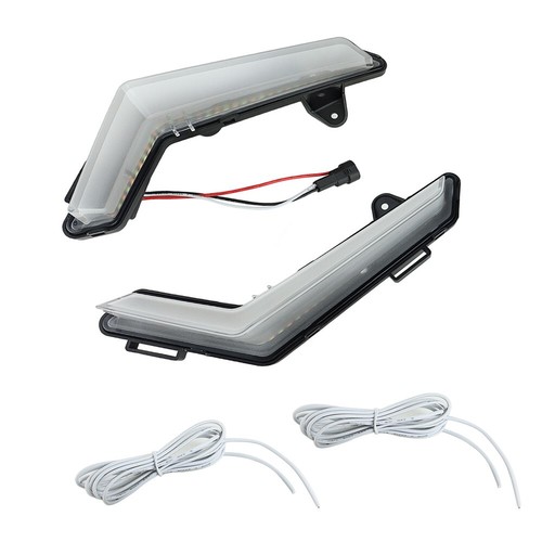 For Can Am Defender 2020+ Front LED Daytime Running Lights w/Flowing Turn Signal - Bild 3 von 8