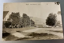 Antique RPPC Postcard - Street in East Haverhill, New Hampshire - UNPOSTED