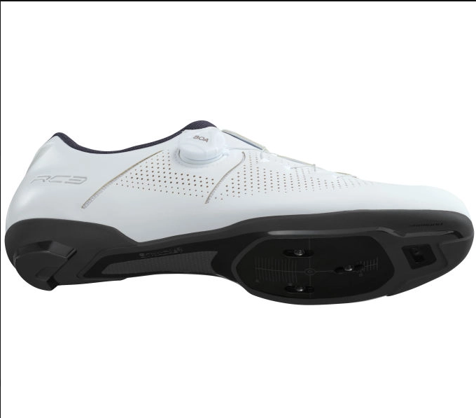 SHIMANO RC3 43E 白 Shimano Women's RC3 Road Bike Shoes (White) (43