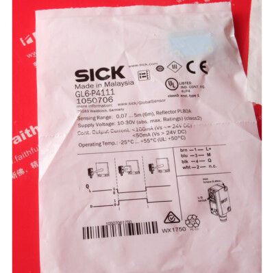 1pc New SICK GL6-P4111 Photoelectric Sensor Quality assurance