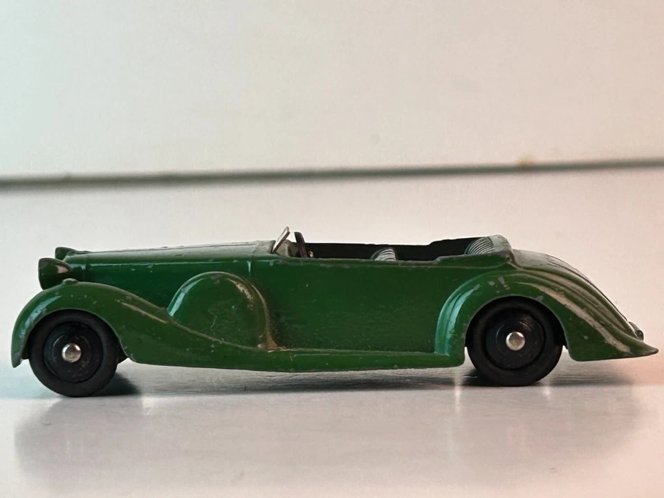 Dinky No. Convertible Lagonda 38c, años 40, original Foto 2 de 4
