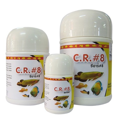 C.R.8 powder fish food WHITE CRANE increase yellow color enhancer eBay