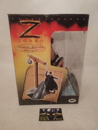 ZORRO Playset AVVENTURE SPERICOLATE SQUALO IN AGGUATO 2005 GIG, NEW SEALED! - Imagen 4 de 6