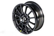 2012-2017 FIAT 500 ABARTH 17" INCH  WHEEL RIM HYPER BLACK OEM MOPAR GENUINE NEW