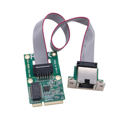 M.2 A+E/PCIE to RJ45 Lan Adapter Desktop PC M2 to Gigabit Ethernet Network Card