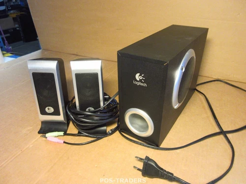Logitech S200 30 watts 2.1 Black Speaker Subwoofer / Satellite System B65308-091