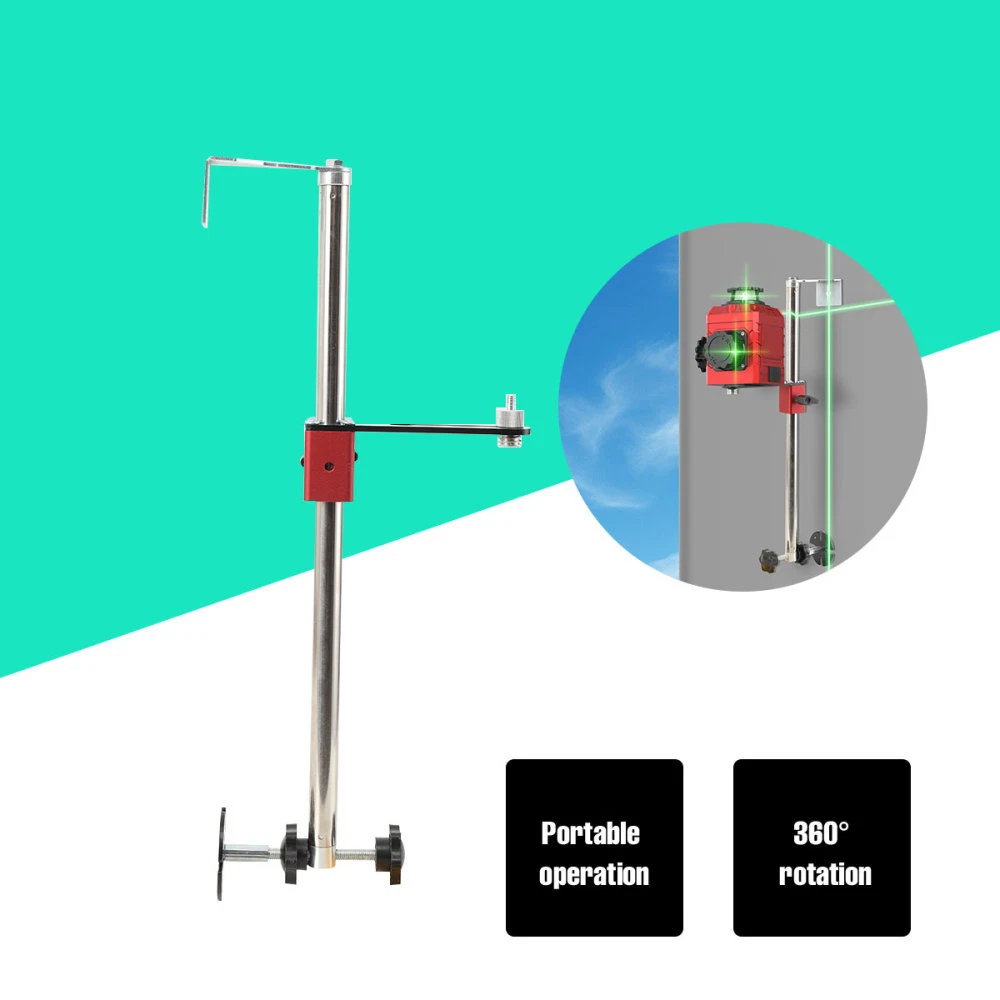Laser Level Wall Mount Bracket 300-400mm Adjustable Support Holder
