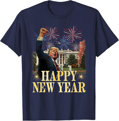 Happy New Year Party 2025 Trump 2024 Take America Back Sweatshirt T-shirt