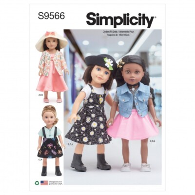 Simplicity Schnittmuster 9566 OS (nur Einheitsgröße)