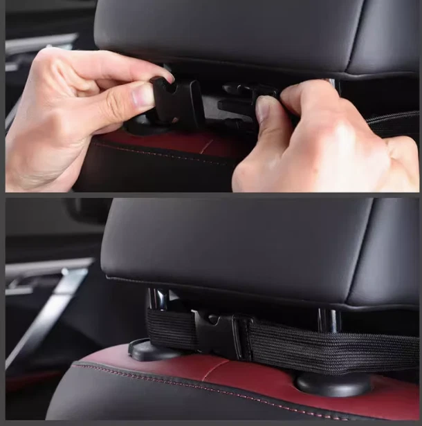 2PCS Car Seat Headrest Neck Cushion Pillows For 1985-2025 Mercedes-Benz - Image 2 of 4