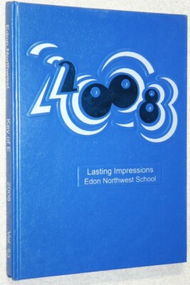 2008 Edon Northwest High School Yearbook Annual Edon Ohio OH Key of E 08 Vol 53