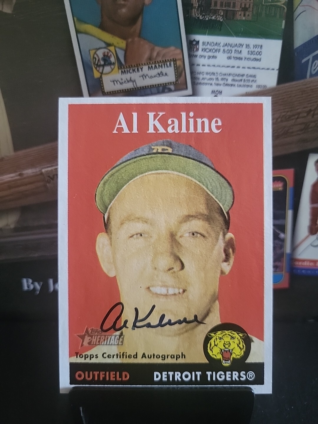 2007 Topps Heritage Al Kaline Real One Autograph #ROA-AK 🔥
