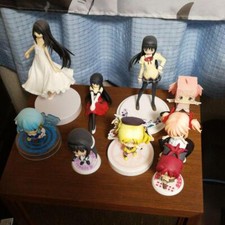 Puella Magi Madoka Magica Figure Lot of 8 Homura Mami Sayaka Anime Character