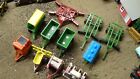 Ertl Farm Tractor Attachments wagons baler cultivator Model Car Junkyard 1:64