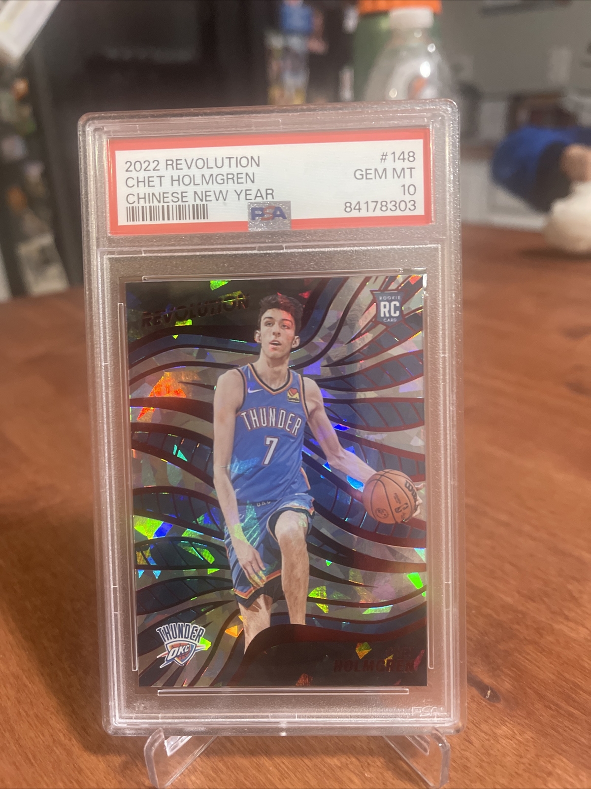 2022 Revolution Chinese New Year "Exclusive" Chet Holmgren RC PSA 10 POP 9 #148