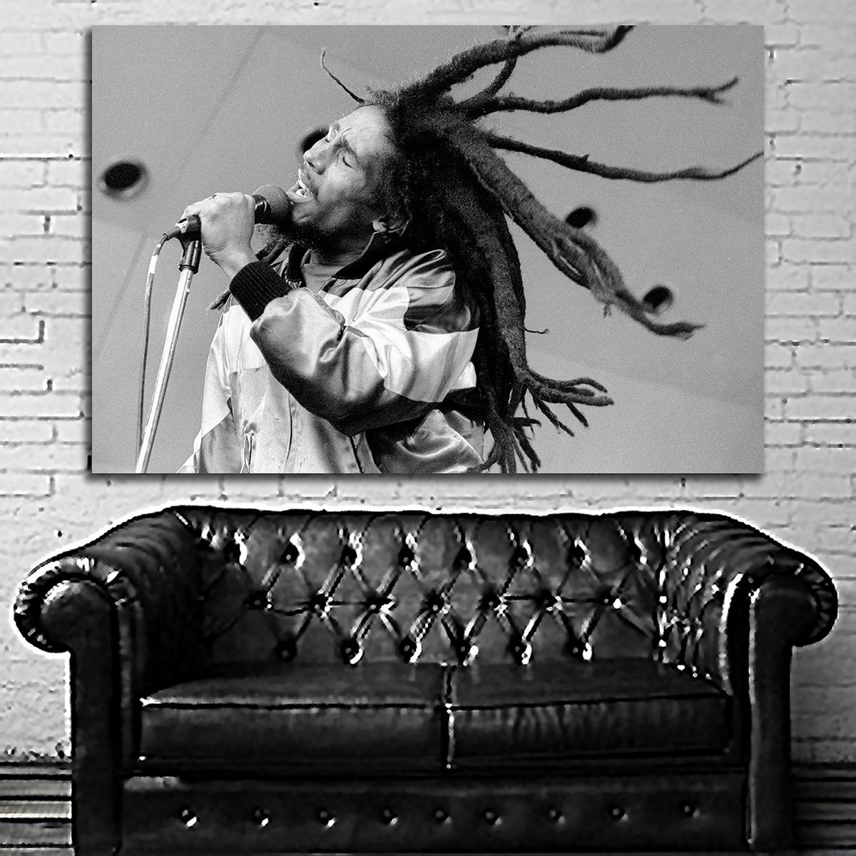 EB018 Bob Marley Art Music Reggae Rock Rap Hip Hop Poster Art