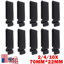 2/4/10PC Metal Clips For Gun Holster Metal Sheath Belt Clasp Spring Hook Buckle