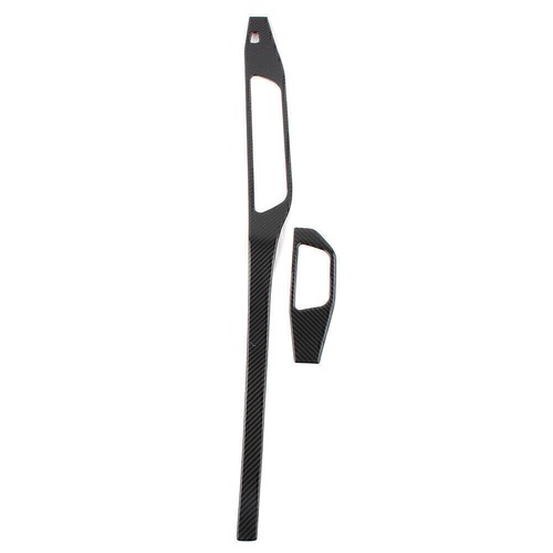Carbon Fiber Interior Upper Air Vent Outlet Cover Trim RHD For Audi A4 B9 17-20 - Picture 9 of 11