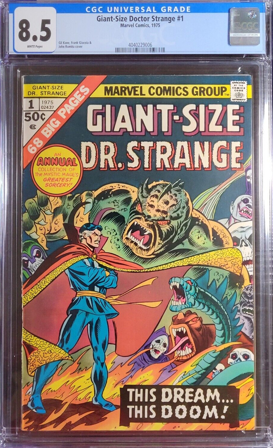 Giant-Size Doctor Strange #1 Value - GoCollect