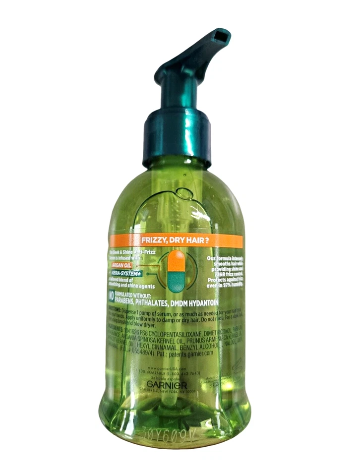 Suero antiencrespamiento Fructis elegante y brillante - 5,1 oz Foto 2 de 2
