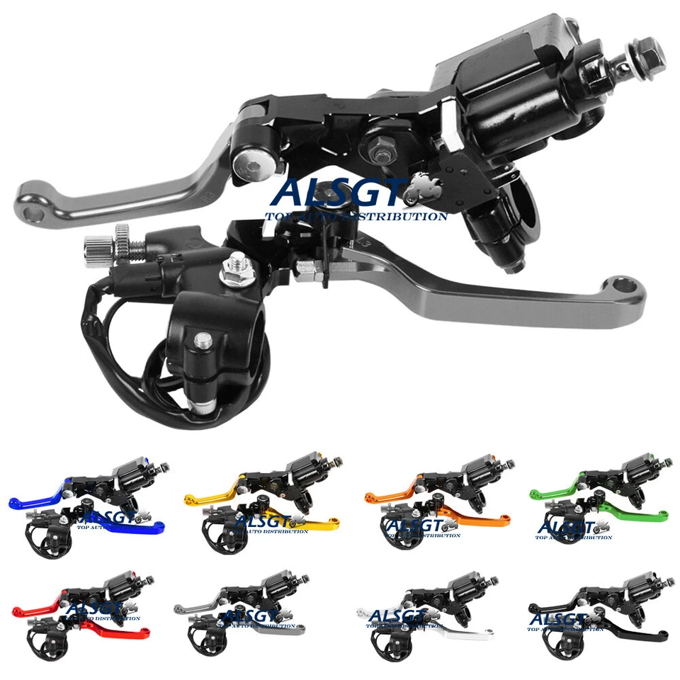 7/8" Brake Master Cylinder Reservoir levers Fit Yamaha YZ250F 2001-2015 14 13 12 — 第 2/4 张图片