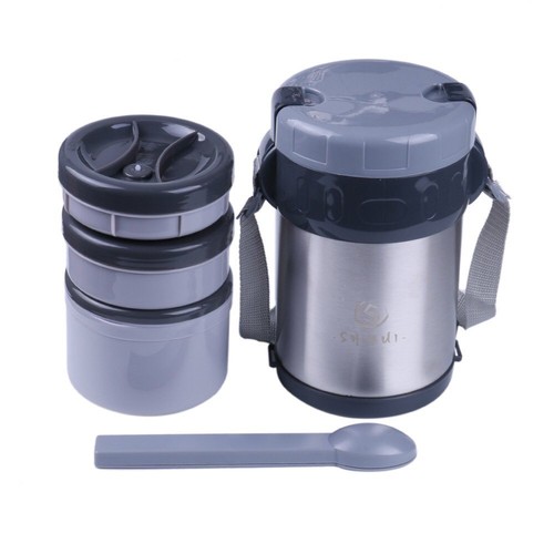 DIET FITNESS GYM LUNCH BOX MADE EASY! ALL IN ONE. KEEP THEM HOT ON THE