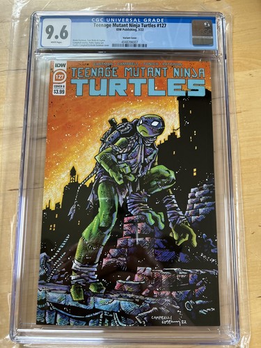Teenage Mutant Ninja Turtles #127 CGC 9.6 TMNT 1st First Appearance Venus IDW NM