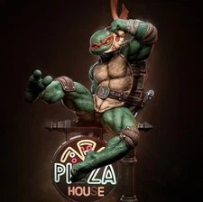 Michaelangelo TMNT resin scale model kit unpainted 3d print