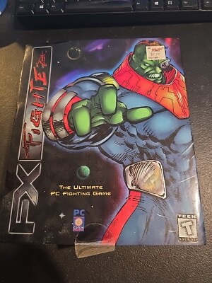 FX Fighter Big Box Game 1995 CD-ROM Brand New Factory Sealed 